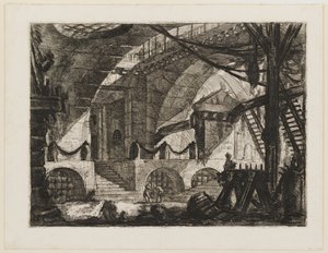Il cavalletto da sega da Giovanni Battista Piranesi