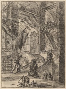 La scala con trofei da Giovanni Battista Piranesi