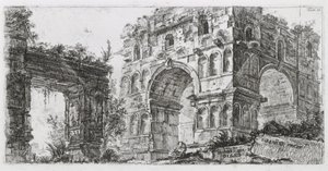 Il Tempio di Diana da Giovanni Battista Piranesi