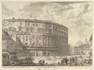 Teatro di Marcello, ca. 1757 da Giovanni Battista Piranesi