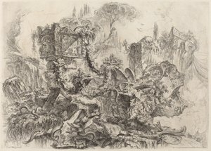 La tomba di Nerone da Giovanni Battista Piranesi