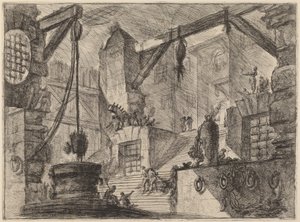 Il pozzo da Giovanni Battista Piranesi