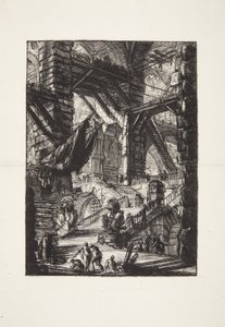 La scala con trofei da Giovanni Battista Piranesi