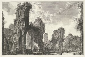 Terme di Caracalla a Roma da Giovanni Battista Piranesi