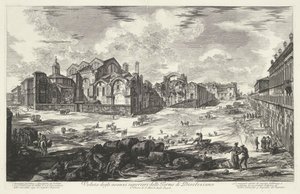 Terme di Diocleziano a Roma da Giovanni Battista Piranesi