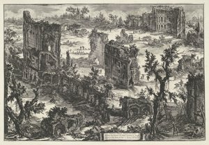 Terme di Traiano a Roma da Giovanni Battista Piranesi
