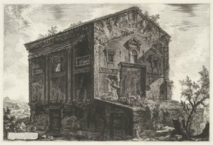 Tomba di Aspasia Annia Regilla a Roma da Giovanni Battista Piranesi