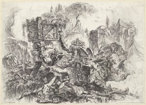 Tomba di Nerone da Giovanni Battista Piranesi