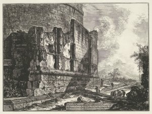 Tomba di Plautius Lucanus da Giovanni Battista Piranesi