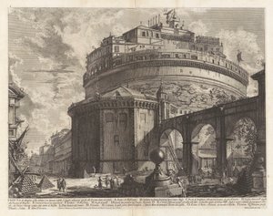 Veduta del Mausoleo d da Giovanni Battista Piranesi