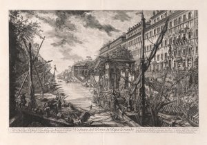 Veduta del Porto di Ripa Grande da Giovanni Battista Piranesi