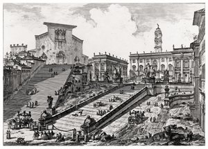 Veduta del Campidoglio, dalla serie 