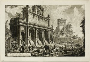 Veduta della sorgente dell
