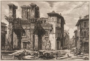 Vedute di Roma: Foro di Nerva da Giovanni Battista Piranesi