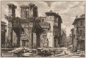 Vedute di Roma: Foro di Nerva da Giovanni Battista Piranesi