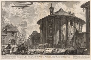 Vedute di Roma: Tempio di Cibele