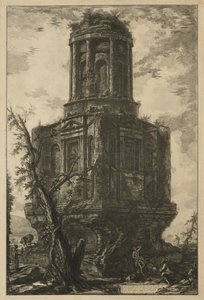 Vedute di Roma: La Tomba, chiamata La Connocchia, 1776 da Giovanni Battista Piranesi