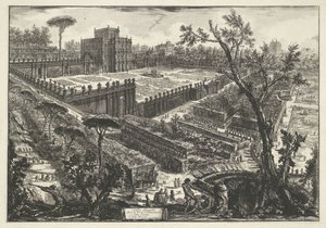 Villa Doria Pamphili a Roma da Giovanni Battista Piranesi