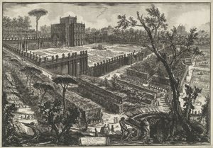 Villa Doria Pamphili a Roma da Giovanni Battista Piranesi