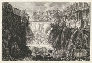 Cascata di Tivoli da Giovanni Battista Piranesi
