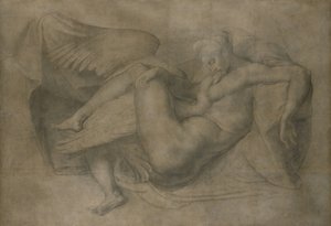 Leda e il cigno da Giovanni Battista Rosso Fiorentino