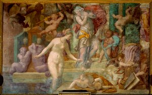 Scuola di Fontainebleau: Venere alla fontana da Giovanni Battista Rosso Fiorentino