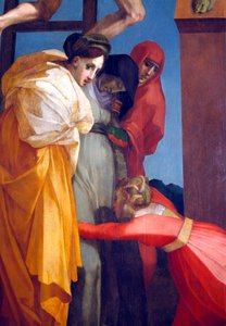 La Deposizione dalla Croce, (dettaglio delle donne) da Giovanni Battista Rosso Fiorentino