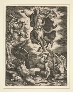 La Resurrezione da Giovanni Battista Scultori