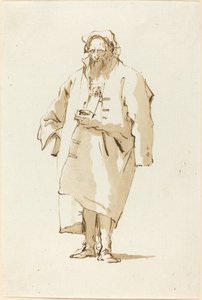 Orientale in Piedi con Soprabito