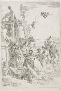 Adorazione dei Magi da Giovanni Battista Tiepolo