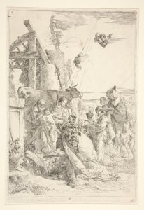 Adorazione dei Magi da Giovanni Battista Tiepolo