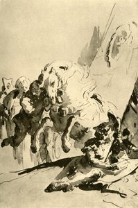 Alessandro e Bucefalo, metà XVIII secolo, 1928
