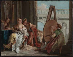 Alessandro Magno e Campaspe nello Studio di Apelle da Giovanni Battista Tiepolo