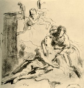 Angelica cura le Ferite di Medor da Giovanni Battista Tiepolo