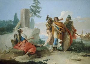 Armida abbandonata da Rinaldo da Giovanni Battista Tiepolo