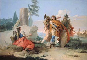 Armida abbandonata da Rinaldo da Giovanni Battista Tiepolo