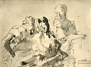 Cleopatra, inizio XVIII secolo, 1928 da Giovanni Battista Tiepolo