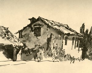 Casa di campagna, metà XVIII secolo