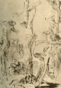 Crocifissione, metà XVIII secolo, 1928 da Giovanni Battista Tiepolo
