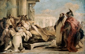 La morte della Dido, 1757 da Giovanni Battista Tiepolo