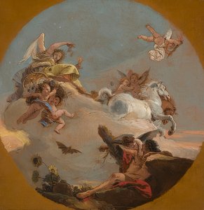 Il carro di Aurora da Giovanni Battista Tiepolo