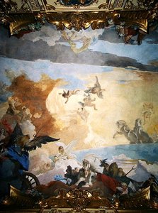 Dettaglio dal Corso del Sole da Giovanni Battista Tiepolo