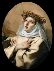 Santa Caterina da Siena da Giovanni Battista Tiepolo