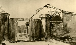 Ingresso a un cortile di fattoria, metà XVIII secolo, 1928 da Giovanni Battista Tiepolo