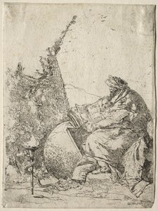 Fantasie: Il Filosofo da Giovanni Battista Tiepolo