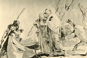 Fuga in Egitto da Giovanni Battista Tiepolo