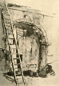 Portale, metà XVIII secolo, 1928