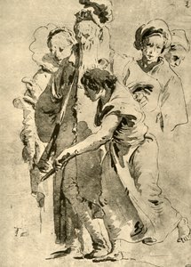 Gruppo di figure, metà del XVIII secolo, 1928