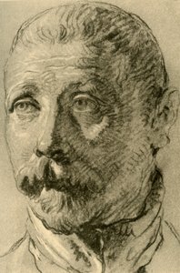 Testa di un uomo barbuto, metà del XVIII secolo