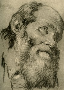 Testa di un vecchio, c1755